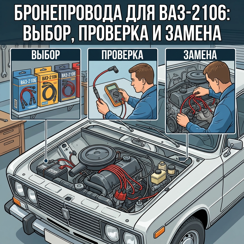 Бронепровода для ВАЗ‑2106. ВИНМОТОРС